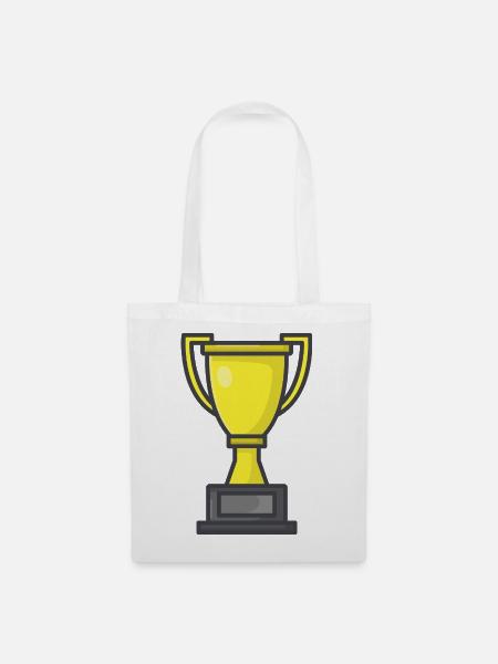 Trophäe - Stoffbeutel - Weiß