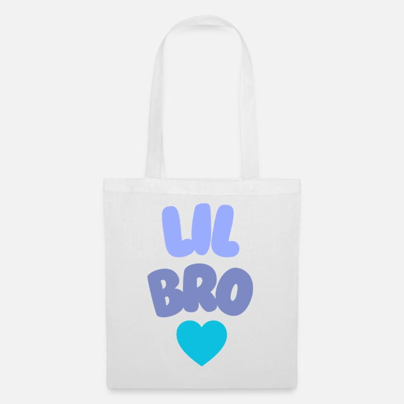 Lil Bro Love - Stoffbeutel - Weiß