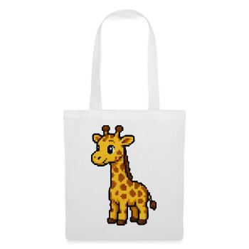 PixelGiraffe Retro - Tote Bag - white - Front