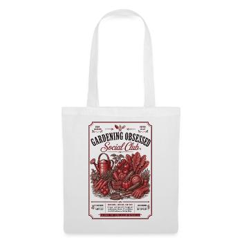Urban Gardening Gardening Obsessed Social Club - Tote Bag - white - Front