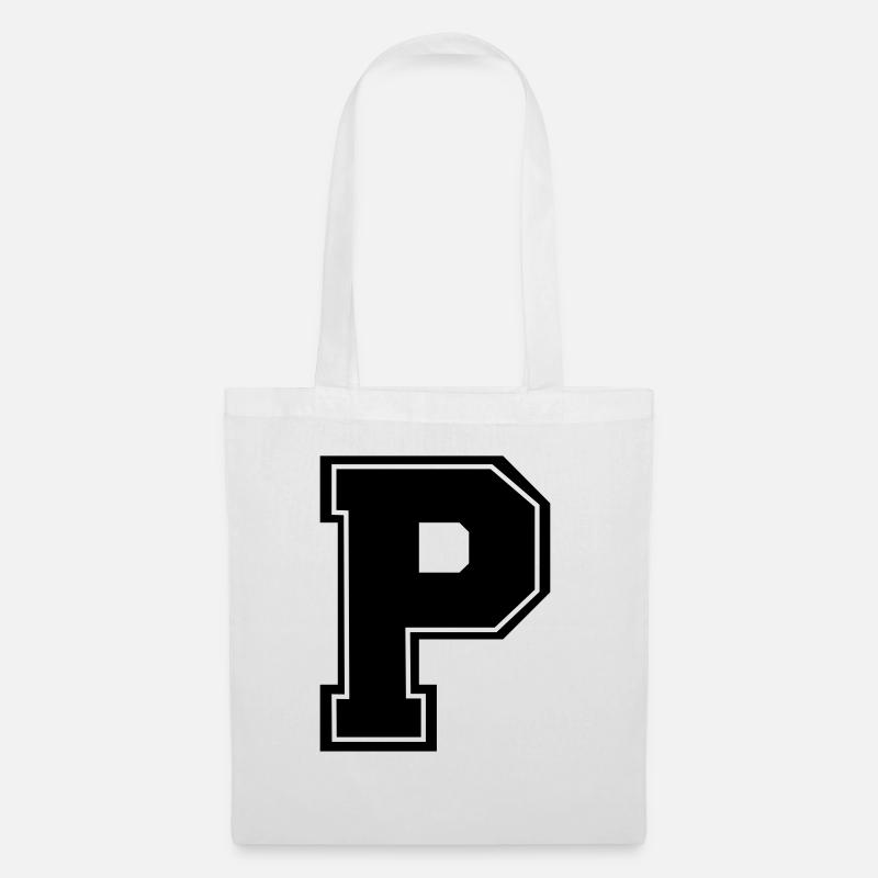 p - Stoffbeutel - Weiß