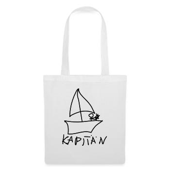 kapitän - Stoffbeutel - Weiß - Vorne