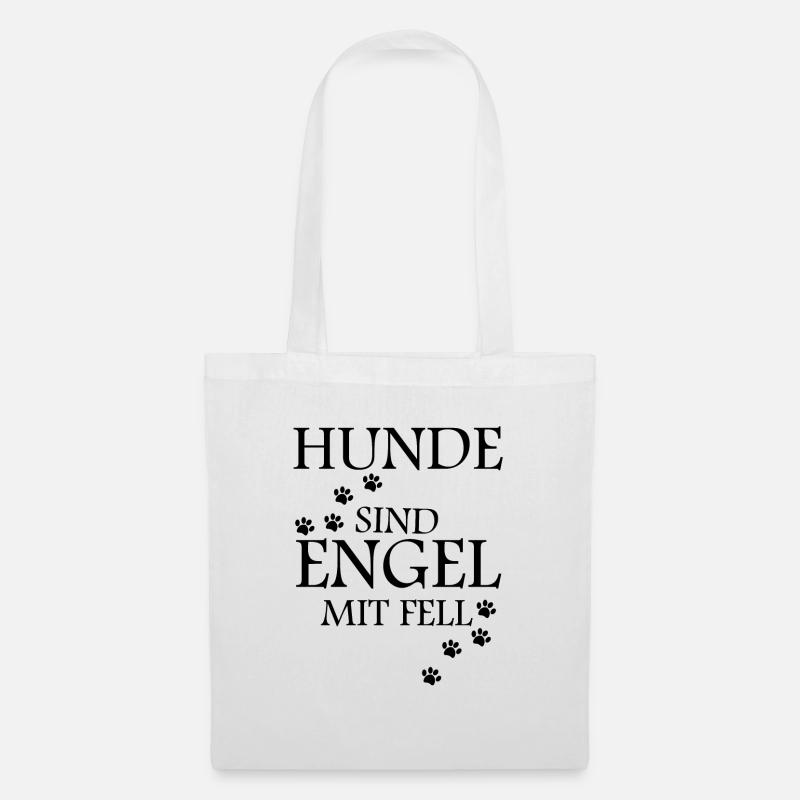 Dog Hundg - Stoffbeutel - Weiß
