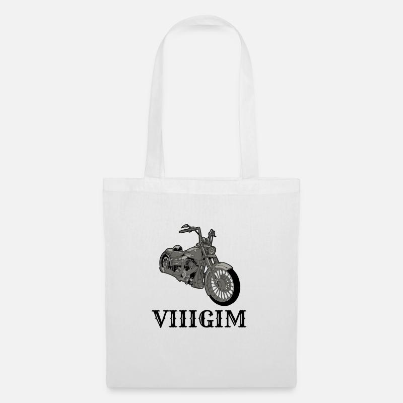 Gewohnheit - Stoffbeutel - Weiß