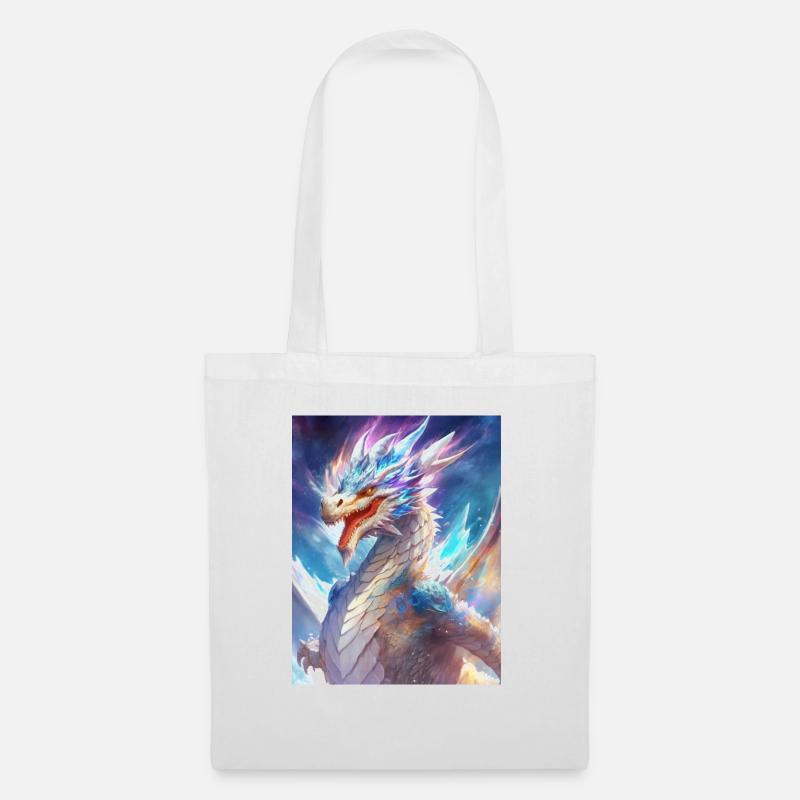 Zephyr le Dragon Céleste du Vent - Sac en tissu - blanc