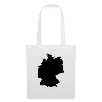 Germany, outlined, shade, outline, Germany, - Tote Bag - white - Front