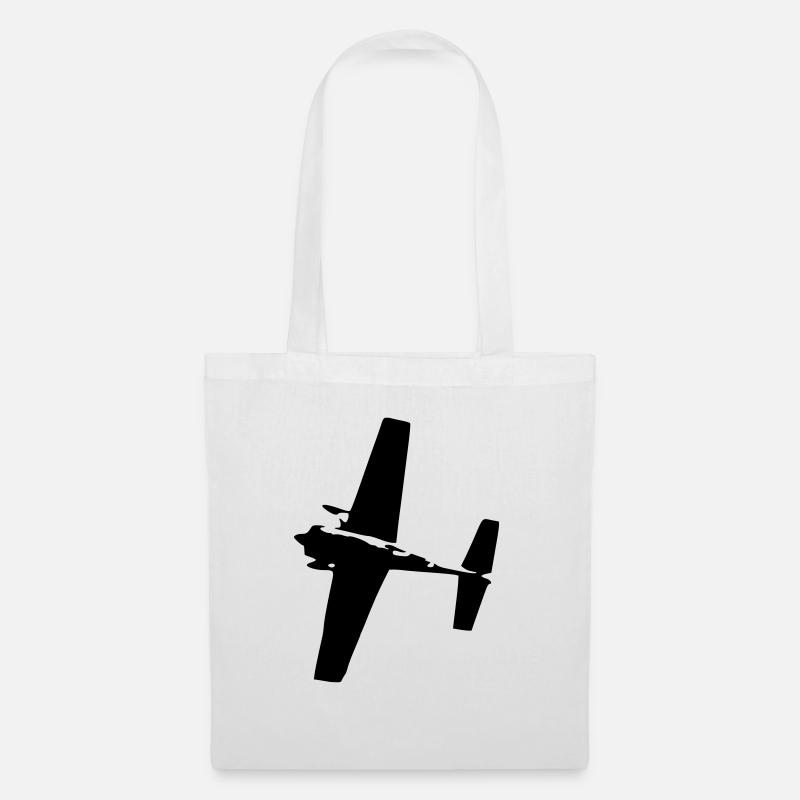 Airrace Flieger - Stoffbeutel - Weiß
