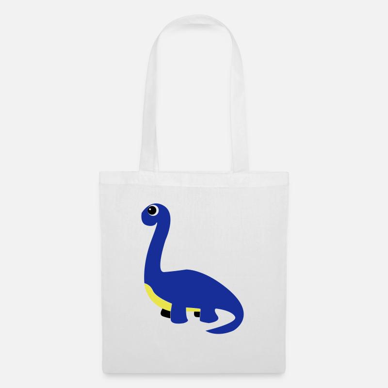 DINO - Stoffbeutel - Weiß