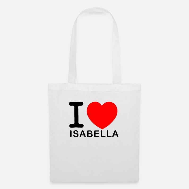 Isabella - Stoffbeutel - Weiß