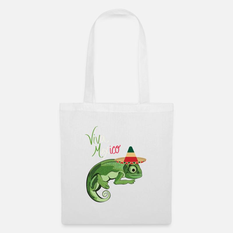 Viva Mexiko Sombrero - Stoffbeutel - Weiß