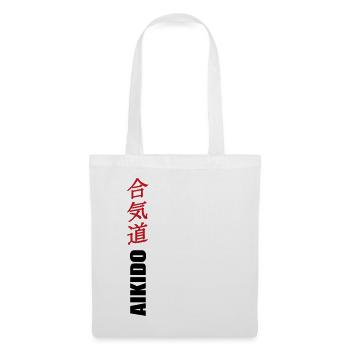 Aikido - Stoffbeutel - Weiß - Vorne