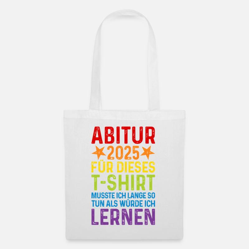 Abitur 2025 - Stoffbeutel - Weiß