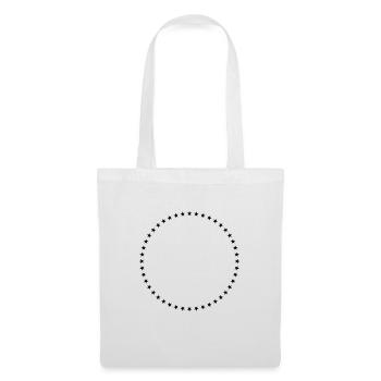 Star Circle Geometry - Tote Bag - white - Front