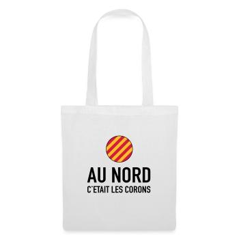 Supporter Lens - Au nord c'était les corons - Sac en tissu - blanc - Devant