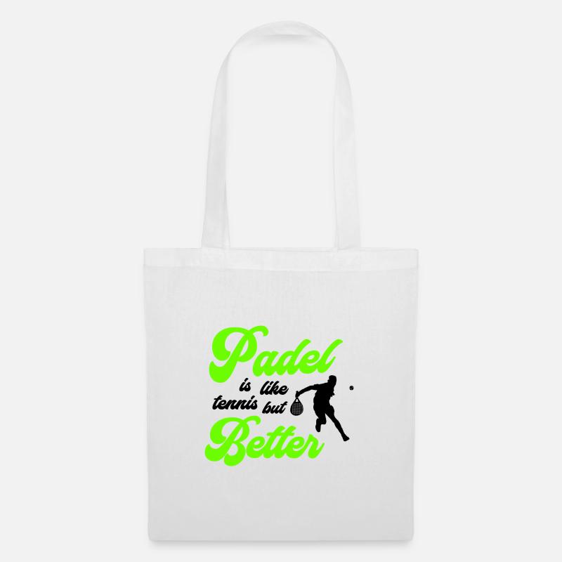 Padel Better - Tote Bag - white