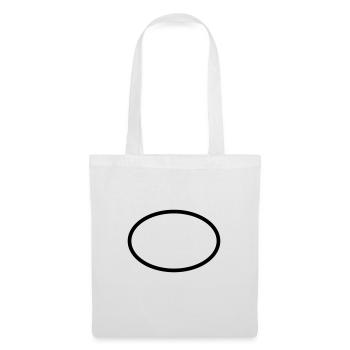 Oval circle geometry - Tote Bag - white - Front