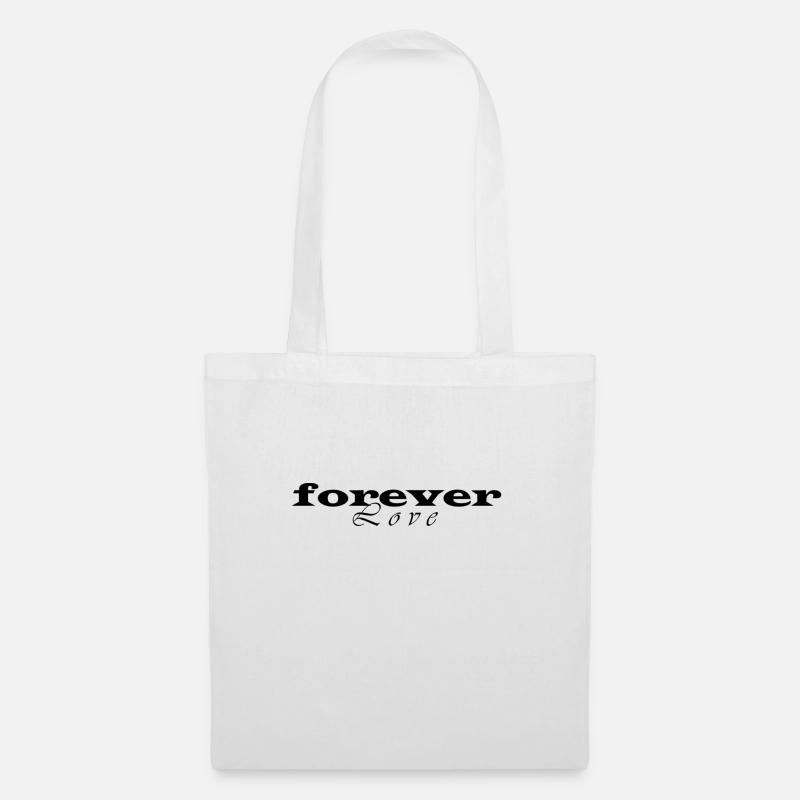 Logo de l’amour éternel YK2 - Sac en tissu - blanc