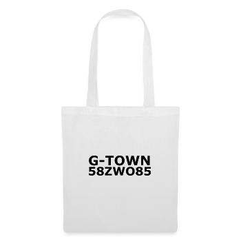 G Town - Gevelsberg Hood - Stoffbeutel - Weiß - Vorne
