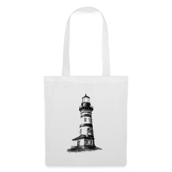 Lighthouse design for self-design - Tote Bag - white - Front