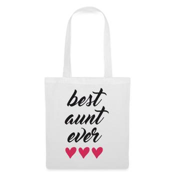 Best Aunt Ever - Tote Bag - white - Front