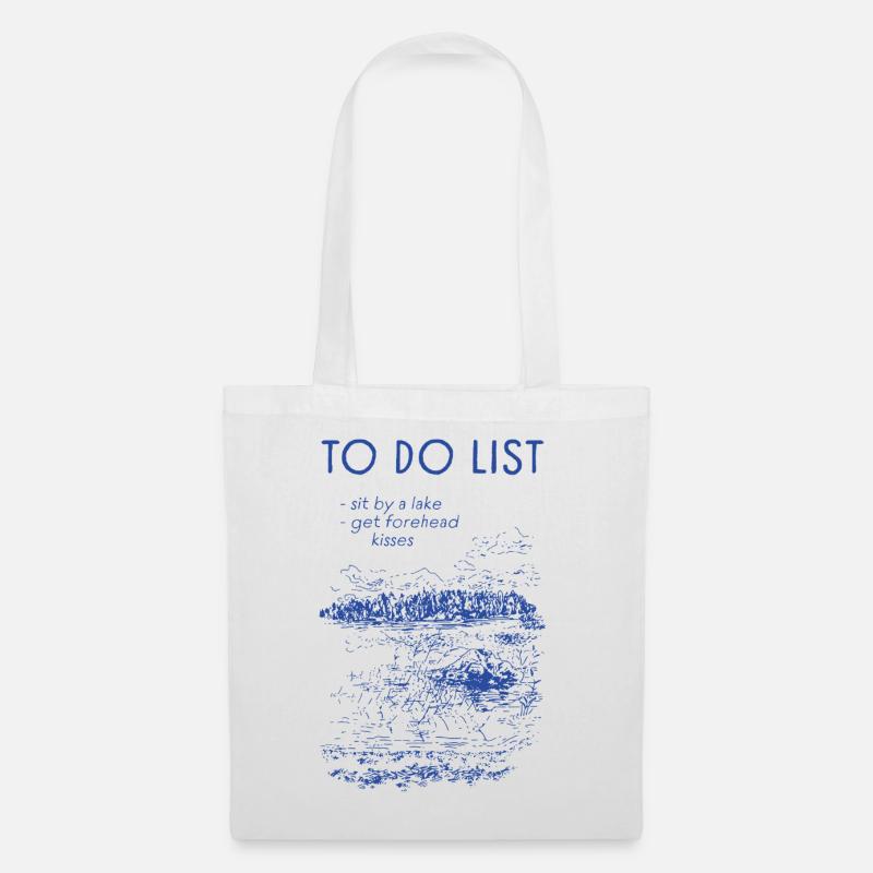 TO-DO-LISTE - Stoffbeutel - Weiß