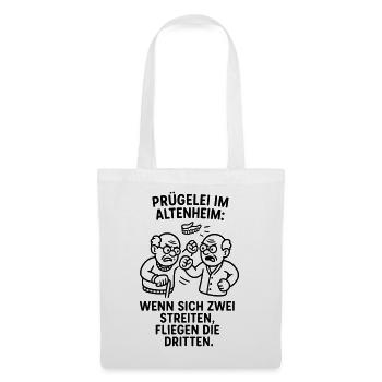 Troisième Bagarre de Mouches Querelle - Sac en tissu - blanc - Devant