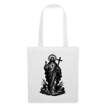 Mon Dieu - Sac en tissu - blanc - Devant