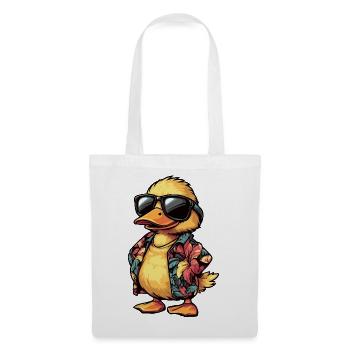 Duck Comic Holiday - Sac en tissu - blanc - Devant