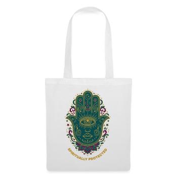 Spirituality Spiritually Protected Sacred Geometry - Tote Bag - white - Front