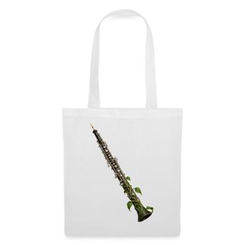 Botanische Reben-Oboe - Stoffbeutel - Weiß - Vorne