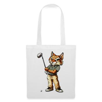 Luchs Golf - Stoffbeutel - Weiß - Vorne