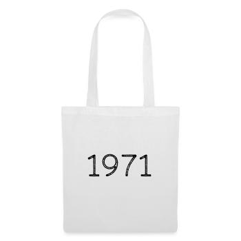 Year of birth 1971 Gift - Tote Bag - white - Front