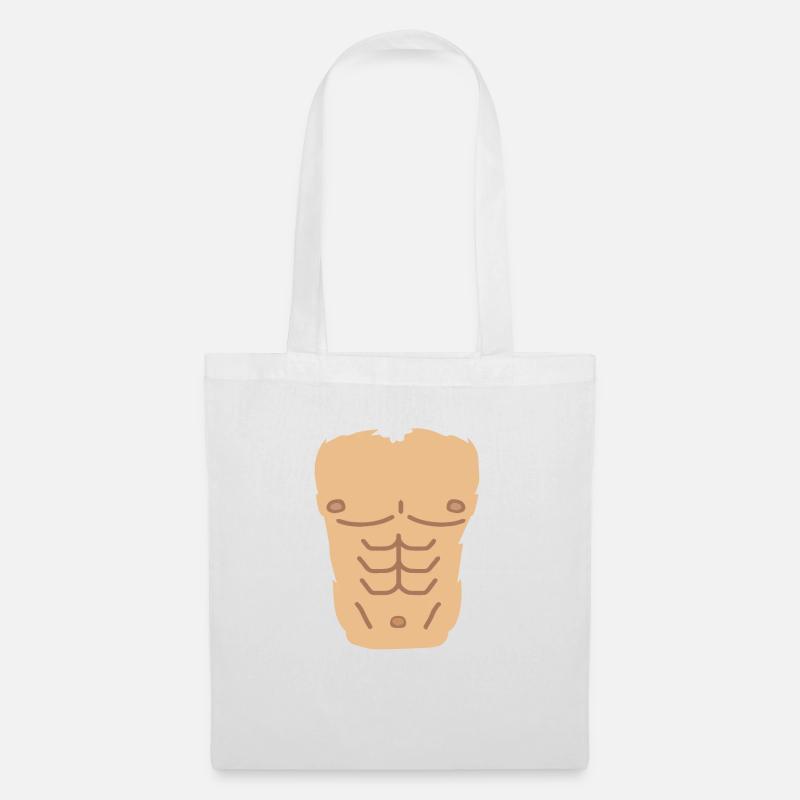 Sixpack - Stoffbeutel - Weiß