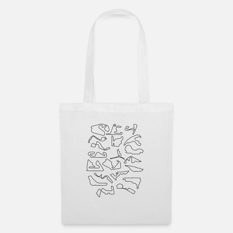 Circuits de - Sac en tissu - blanc