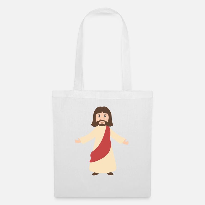 jesus - Stoffbeutel - Weiß