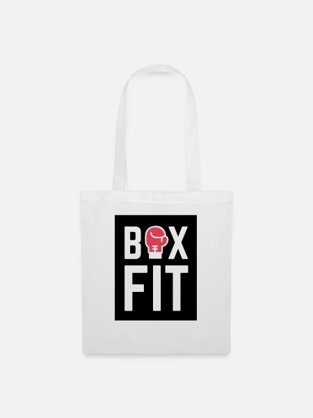 Boxen - Stoffbeutel - Weiß