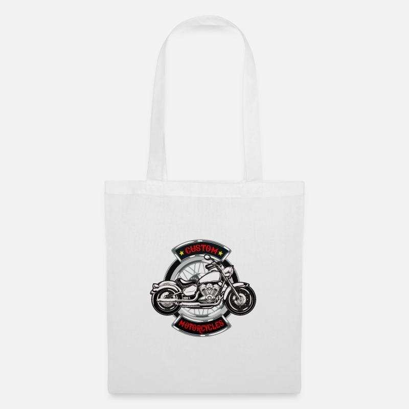 Custom bikes - Tote Bag - white