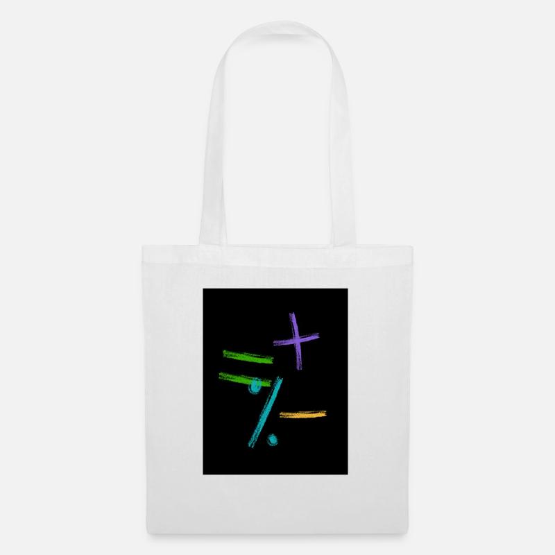 mathematics - Tote Bag - white