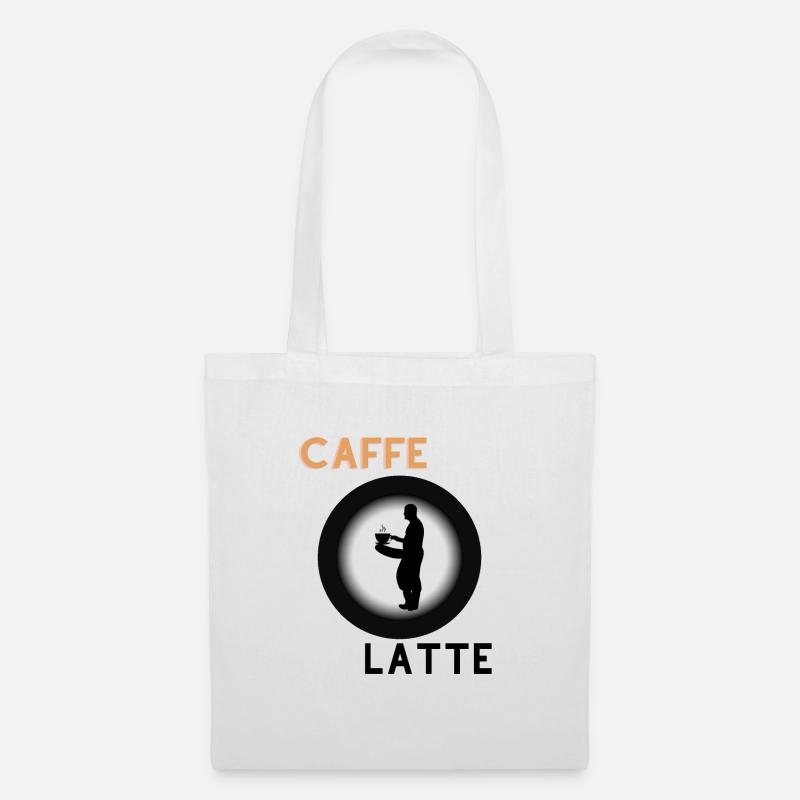 Caffe Latte - Stoffbeutel - Weiß