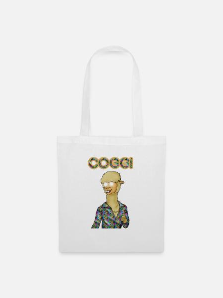 COGGI DISCO - Stoffbeutel - Weiß