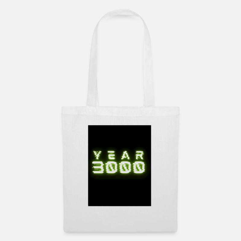 Year 3000 - Stoffbeutel - Weiß
