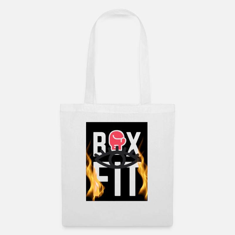 Box your mind - Stoffbeutel - Weiß