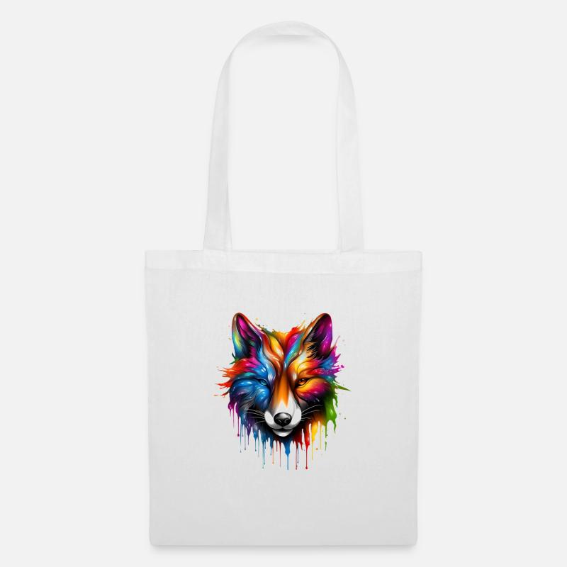 Magic Fox - Stoffbeutel - Weiß