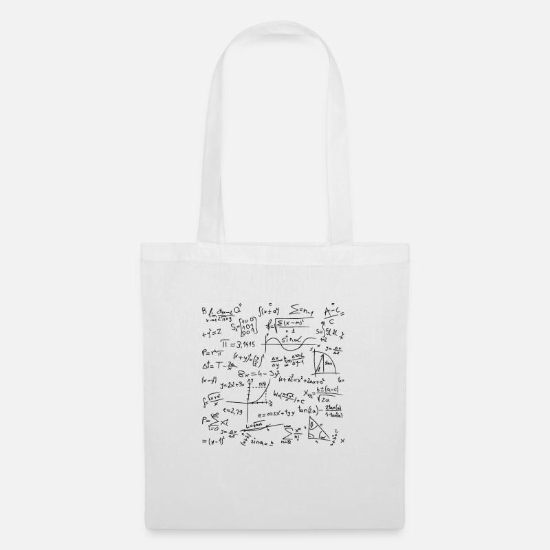 Math genius - Tote Bag - white