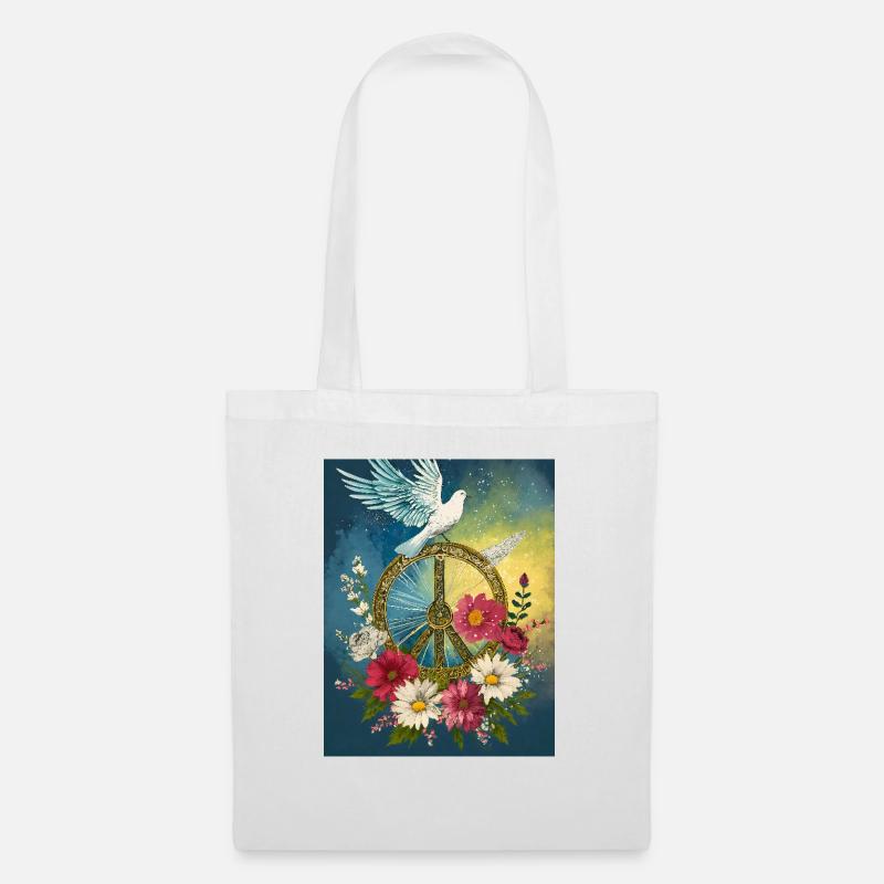 Peace - Tote Bag - white
