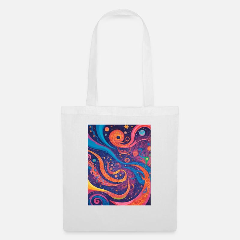 Cosmic abstraction - Tote Bag - white