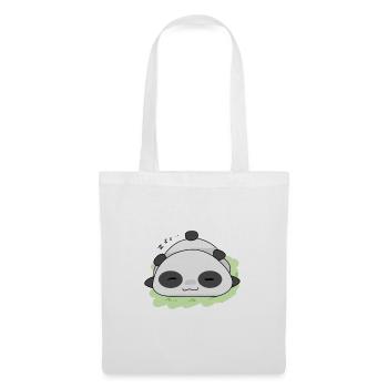 Panda - Stoffbeutel - Weiß - Vorne