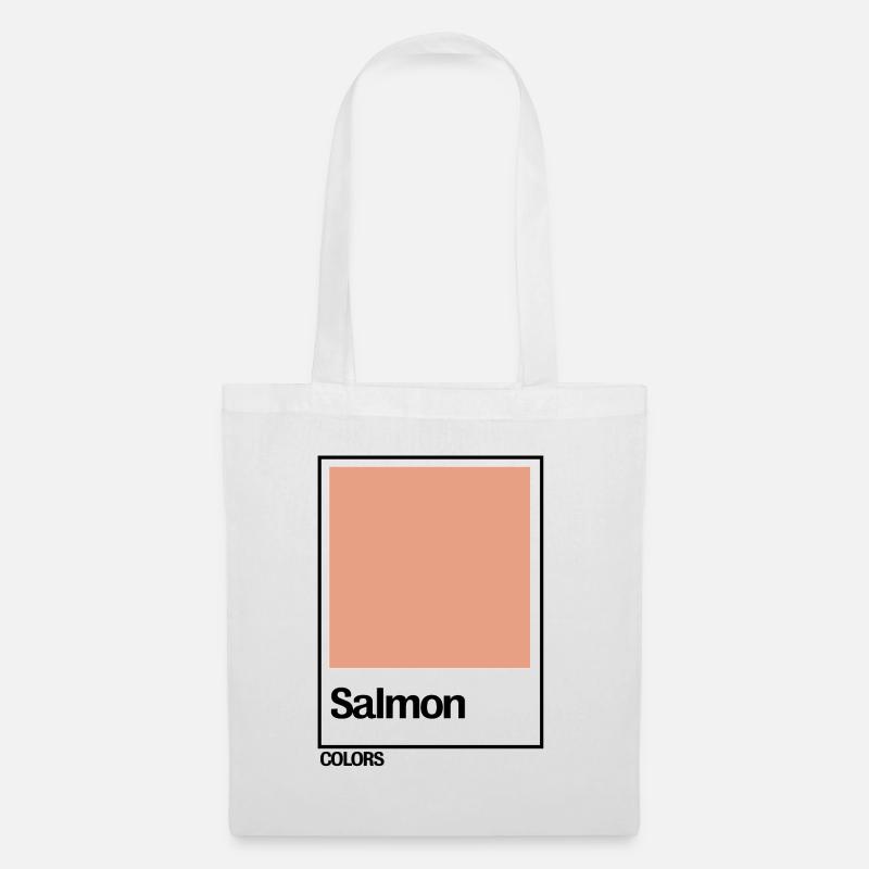ähnlich COLORS Salmon - Stoffbeutel - Weiß