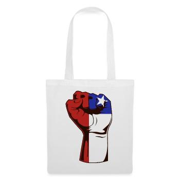 Chile Faust Revolution Ich liebe Chile - Stoffbeutel - Weiß - Vorne