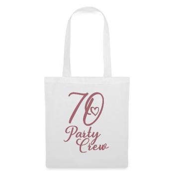 70 Party Crew 70th Birthday Party 70 Years Old - Tote Bag - white - Front